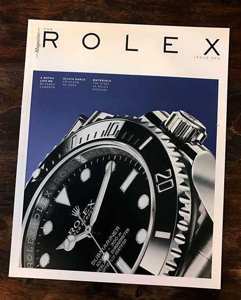 rolex magazine history